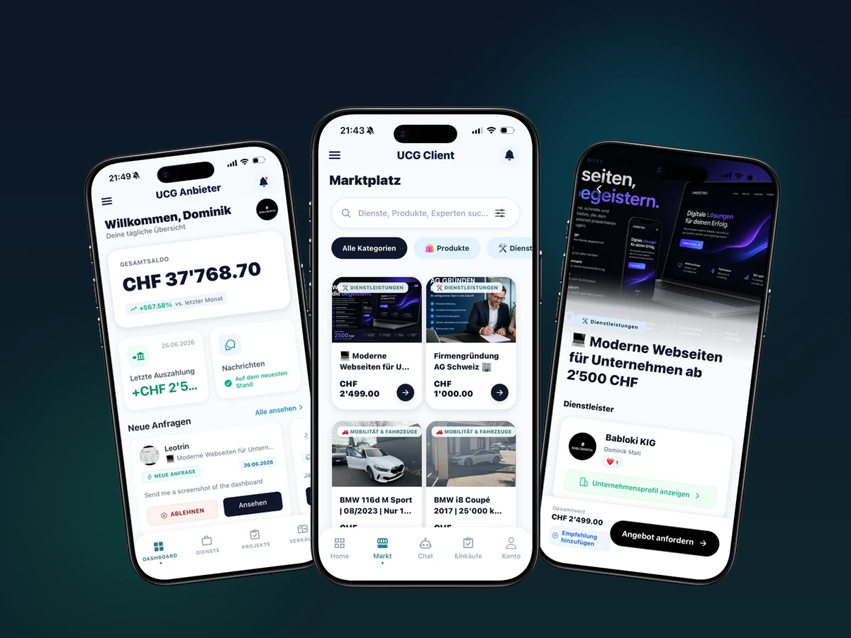 Uniestro UCG B2B professional services and referral marketplace